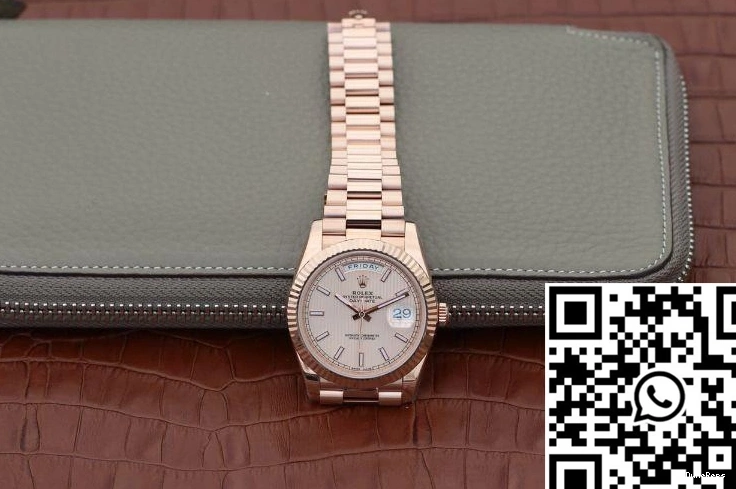 228235 Rosegold II Date Day Factory Dial 40mm EW Rolex 0429